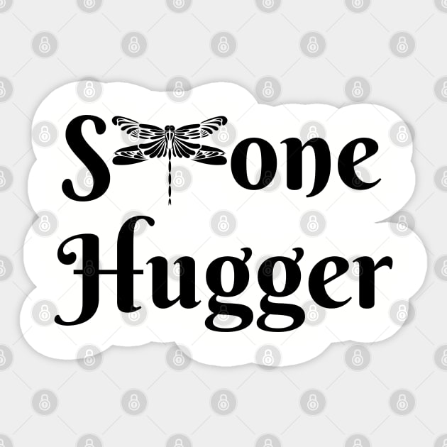 Stone Hugger Dragonfly Outlander Sticker by MalibuSun